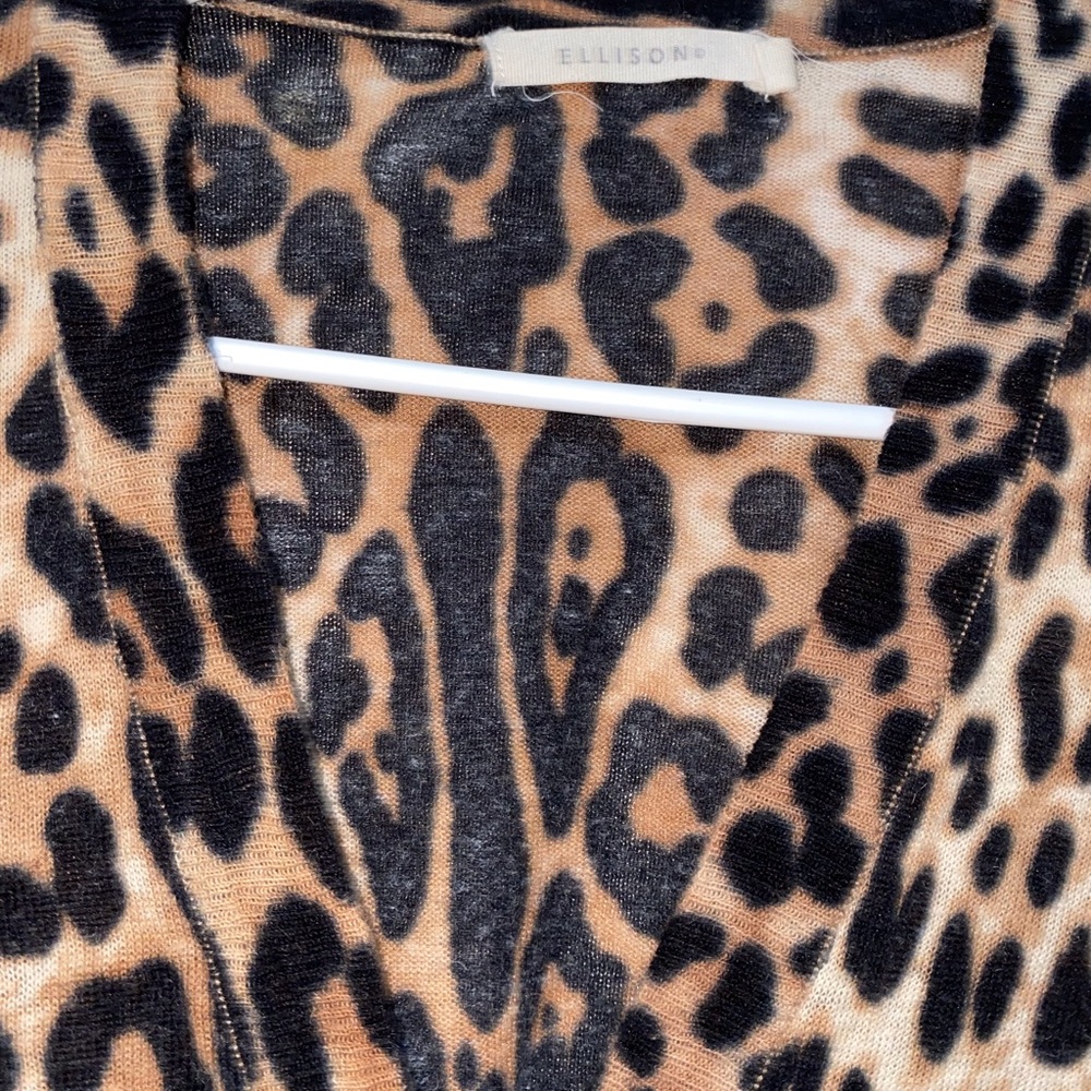 Leopard Print Cardigan - Picture 4 of 5